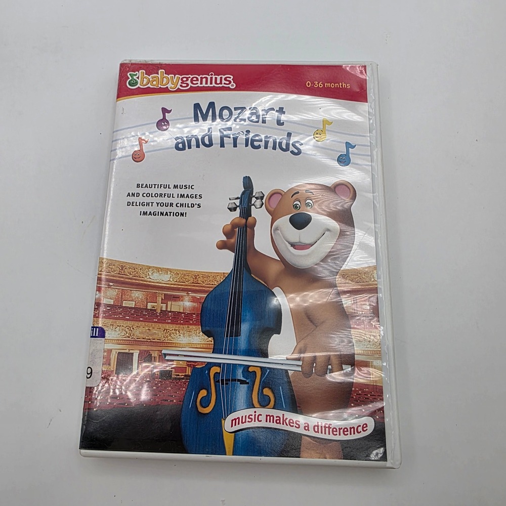 Baby Genius DVD Lot Favorite Childrens Songs Counting Mozart and Friends 2006 - Picture 4 of 5